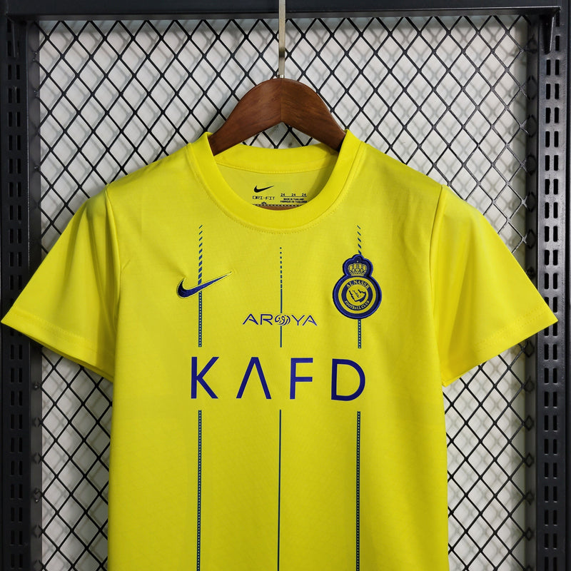 Kit Infantil Al Nassr Home 23/24 - Pk_imports_01 