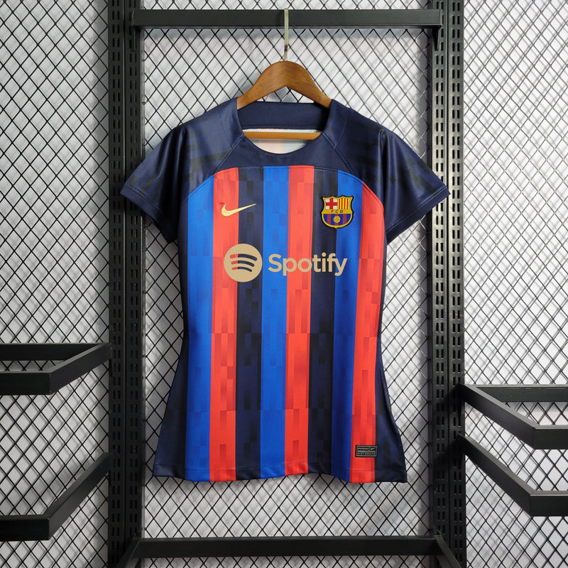 Camisa Barcelona Titular 22/23 - Versão Feminina - Pk_imports_01 