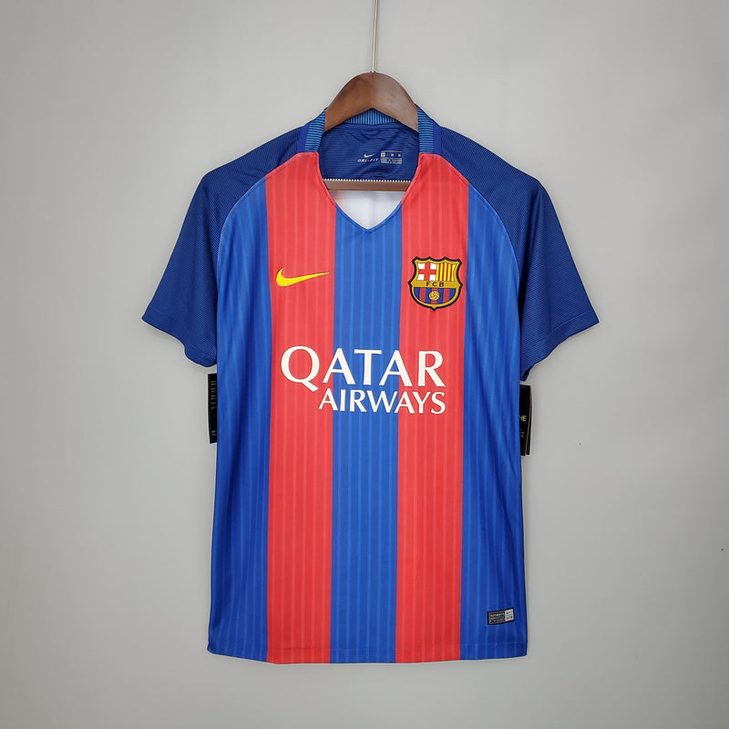 Camisa Barcelona Titular 16/17 - Versão Retro - Pk_imports_01 