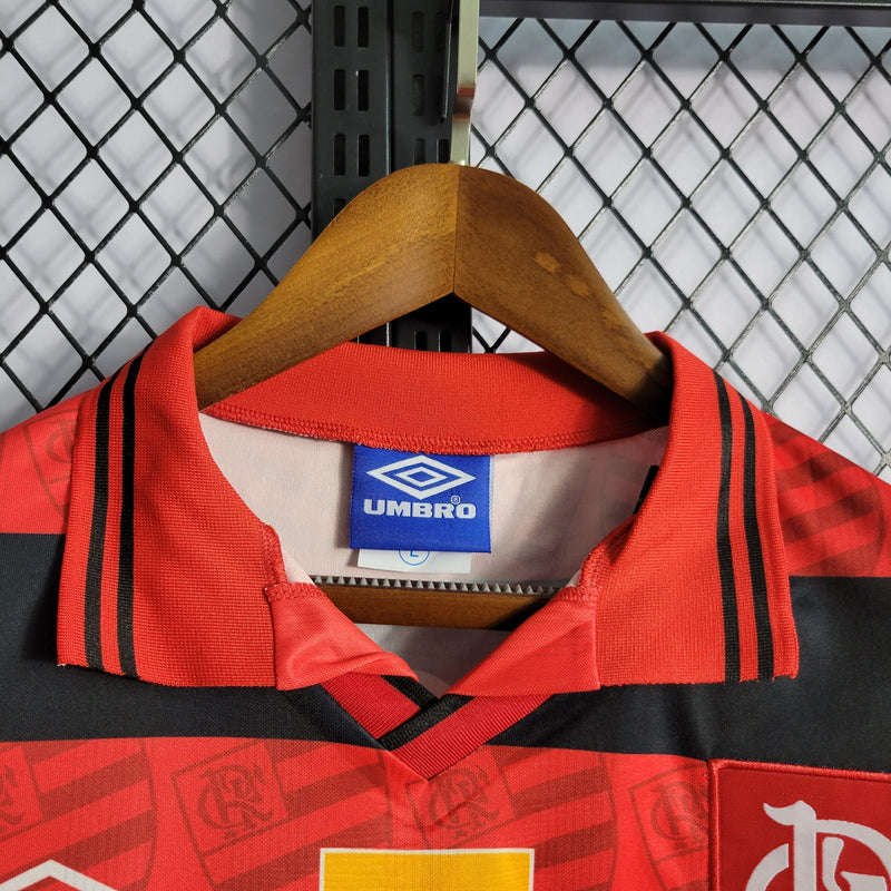 Camisa Flamengo Titular 1995 - Versão Retro - Pk_imports_01 