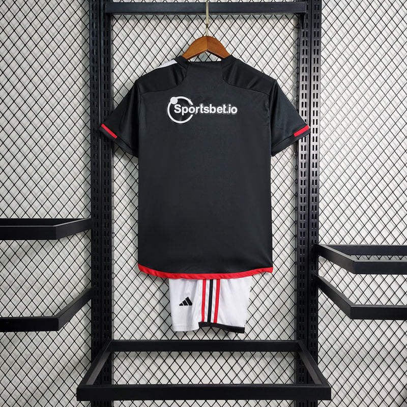 Kit Infantil São Paulo Away III 23/24 - Pk_imports_01 