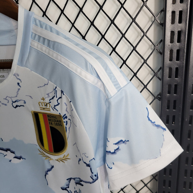 Camisa Bélgica Home 23/24 - Adidas Feminina - Pk_imports_01 