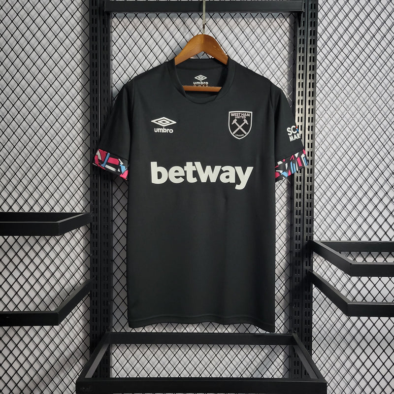 Camisa West Ham Reserva 22/23 - Versão Torcedor - Pk_imports_01 