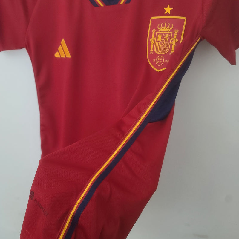 Camisa Espanha Titular 22/23 - Versão Feminina - Pk_imports_01 