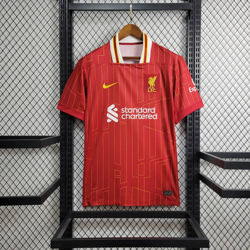 Camisa Liverpool Home 24/25 - Nike Torcedor Masculina - Lançamento