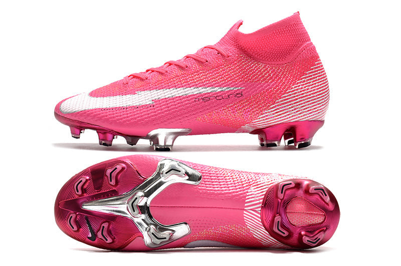 Chuteira Nike Mercurial Superfly 7 Elite Mbapp- Rosa FG - VELOP SPORTS