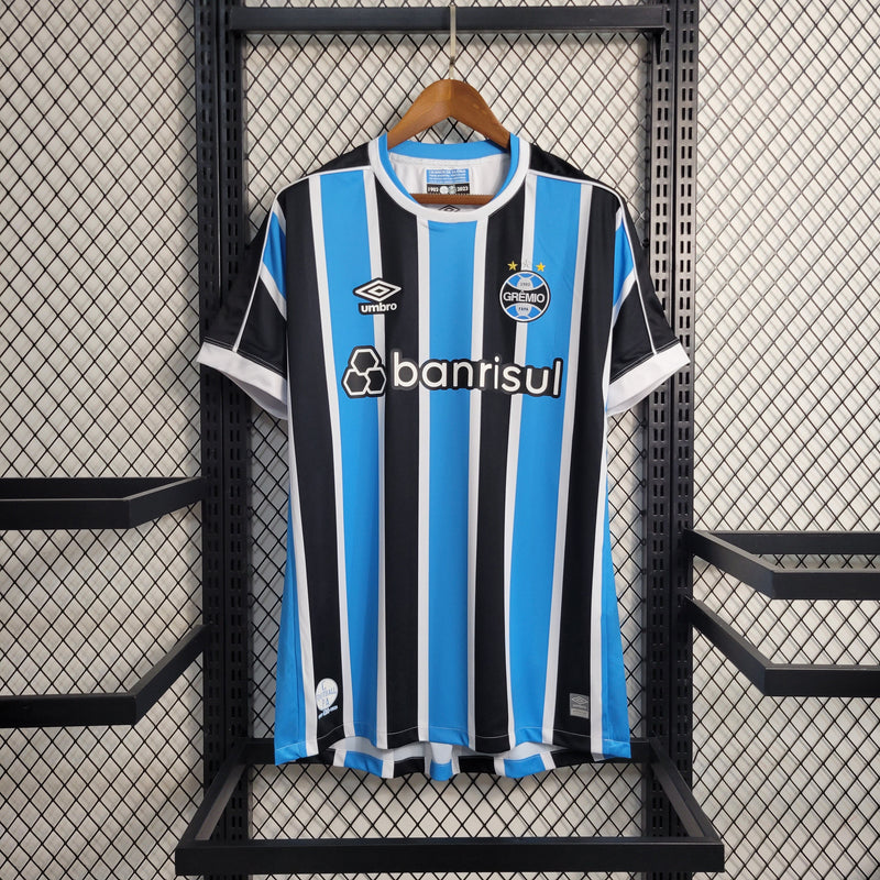 Camisa Grêmio Home 23/24 - Umbro Torcedor Masculina - Lançamento - Pk_imports_01 