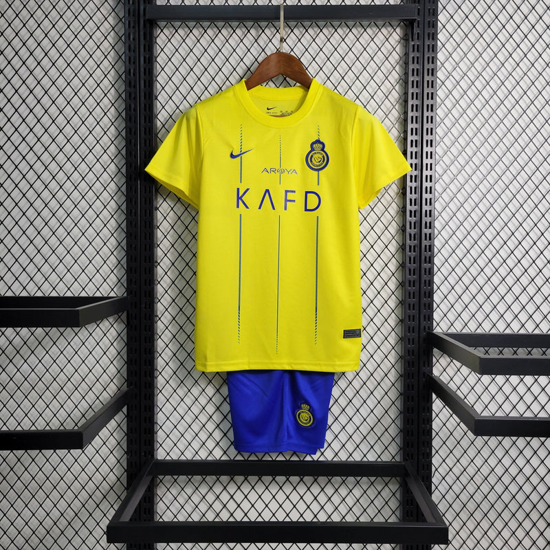 Kit Infantil Al Nassr Home 23/24 - Pk_imports_01 