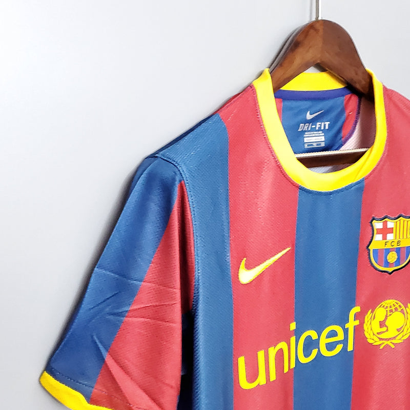 Camisa Barcelona Titular 10/11 - Versão Retro - Pk_imports_01 