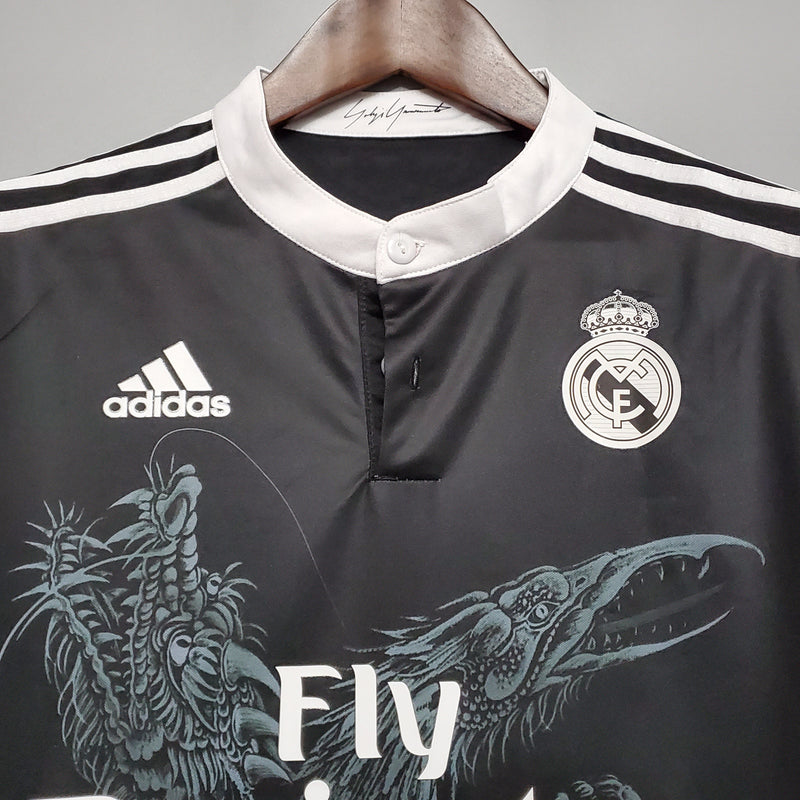 Camisa Real Madrid III 14/15 - Versão Retro Manga Comprida - Pk_imports_01 