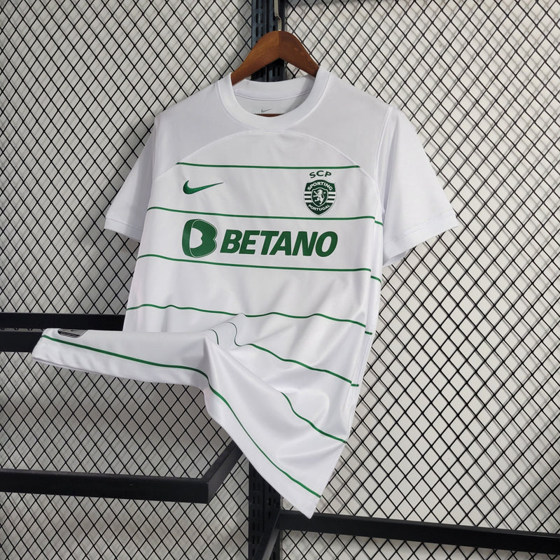 Camisa Sporting Away 23/24 - Nike Torcedor Masculina - Lançamento - Pk_imports_01 