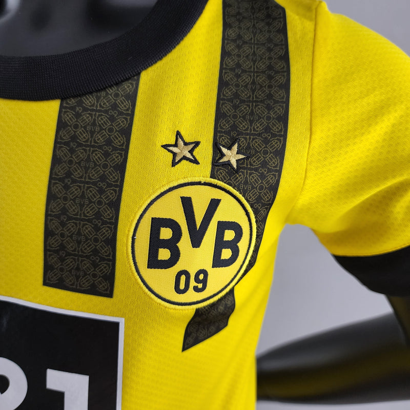 Kit Infantil Borussia Dortmund Titular 22/23 - Pk_imports_01 