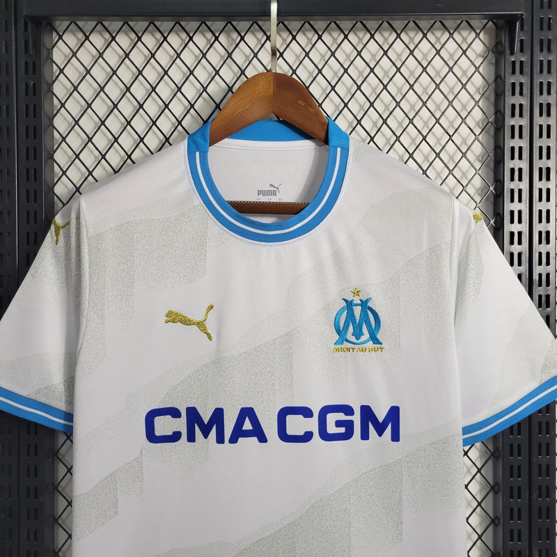 Camisa Olympique de Marseille Home 23/24 - Puma Torcedor Masculina - Pk_imports_01 