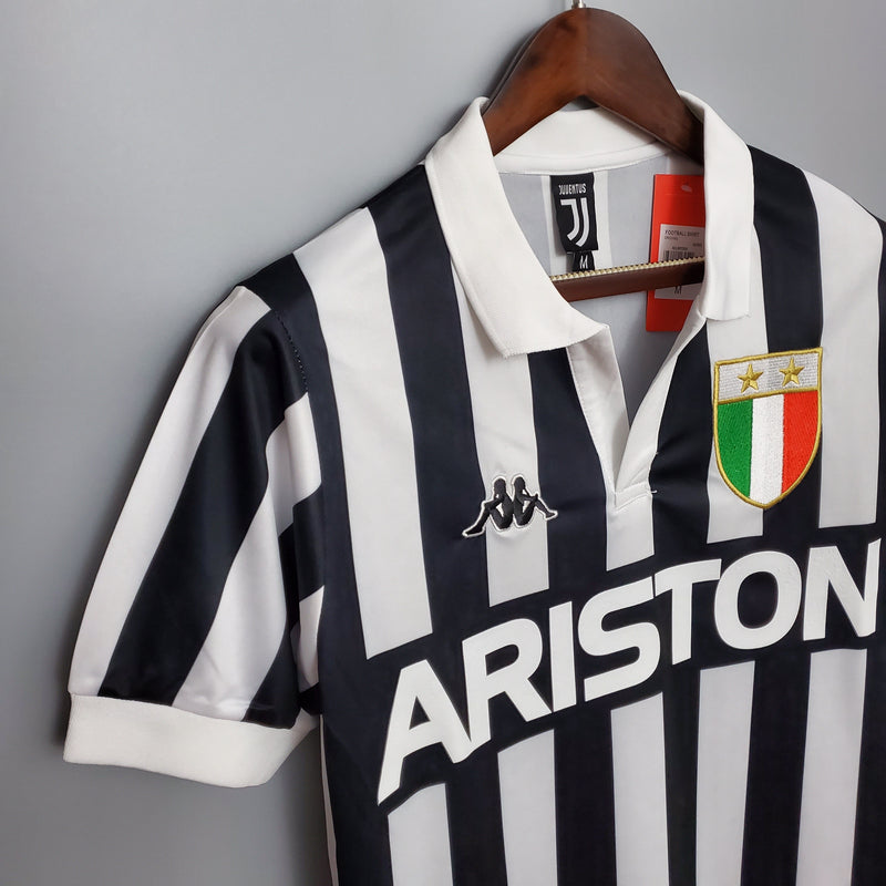 Camisa Juventus Titular 84/85 - Versão Retro - Pk_imports_01 