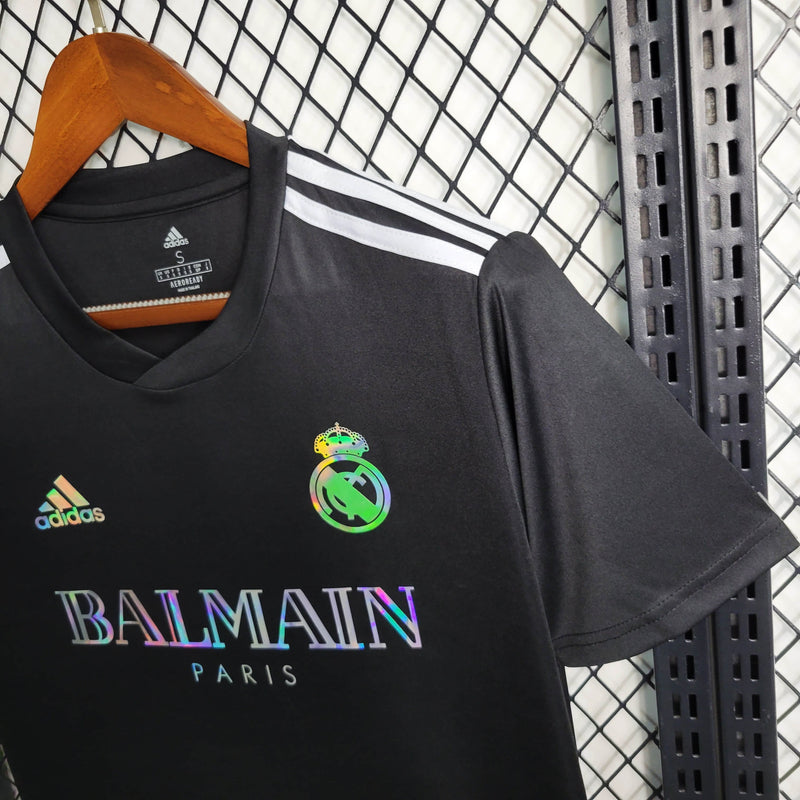 Camisa Real Madrid Ed Especial Preta 23/24 - Adidas Torcedor Masculina - lançamento - Pk_imports_01 