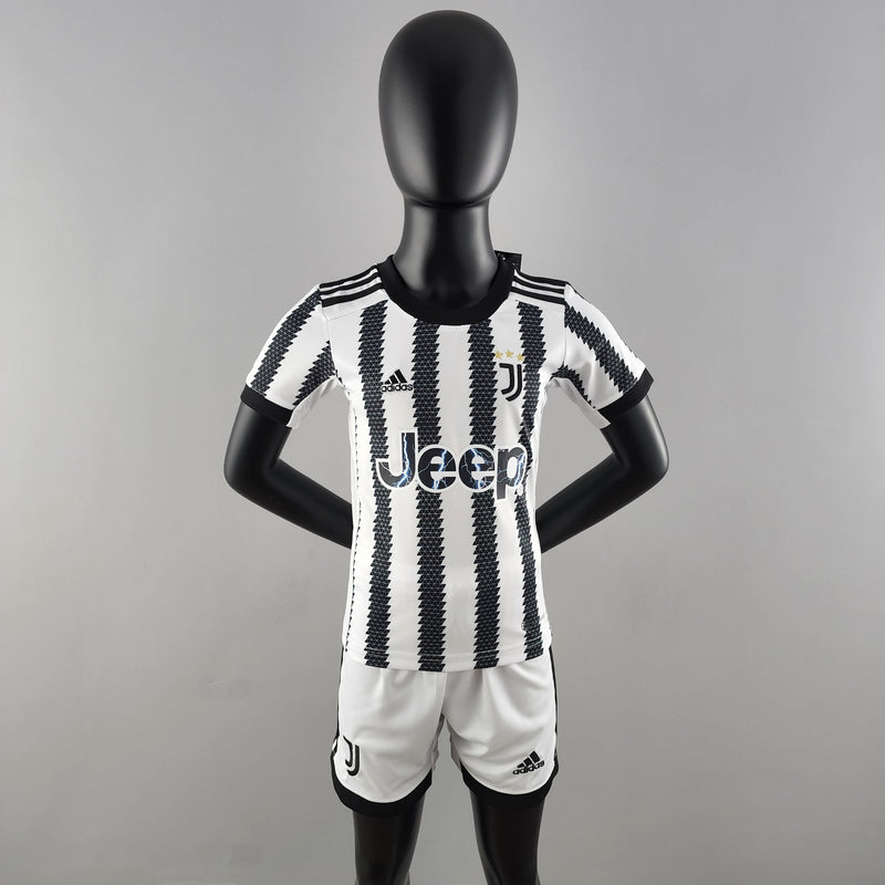 Kit Infantil Juventus Titular 22/23 - Pk_imports_01 