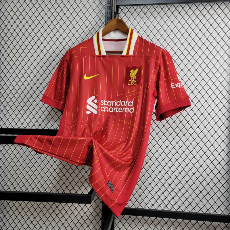 Camisa Liverpool Home 24/25 - Nike Torcedor Masculina - Lançamento