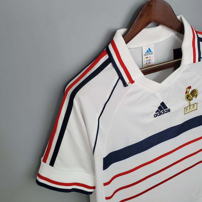 Camisa França Reserva 1998 - Versão Retro - Pk_imports_01 