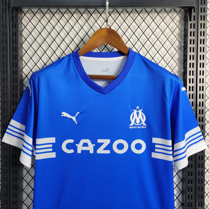 Camisa Olympique Marseille 23/24 - Puma Torcedor Masculina - Lançamento - Pk_imports_01 