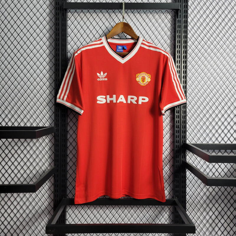 Camisa Manchester United Titular 1984 - Versão Retro - Pk_imports_01 