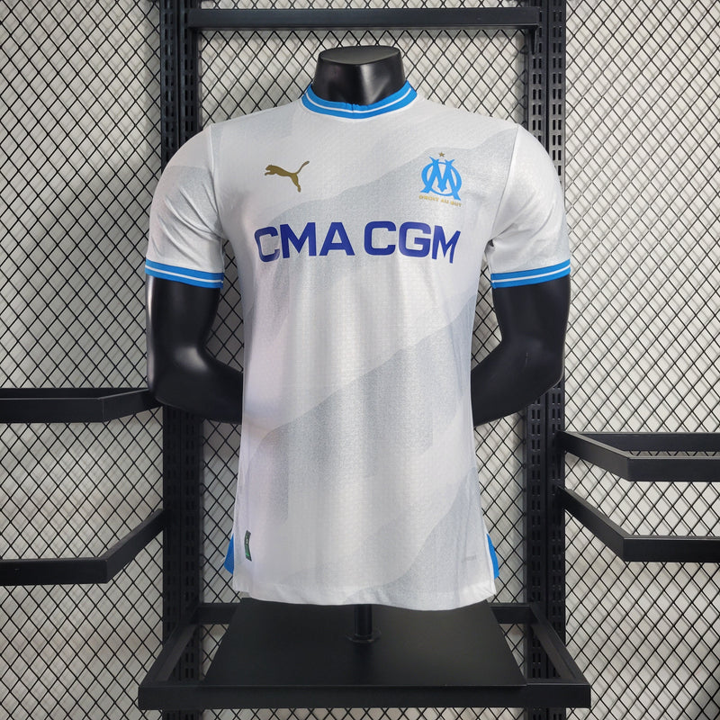 Camisa Olympique Marseille 23/24 - Puma Jogador Masculina - Pk_imports_01 