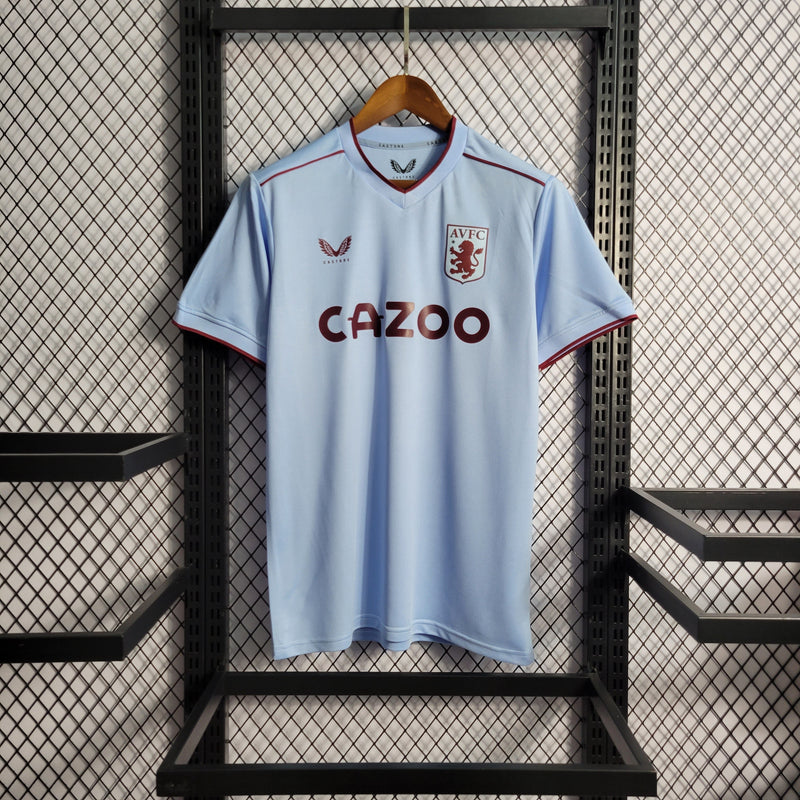 Camisa Aston Villa Reserva 22/23 - Versão Torcedor - Pk_imports_01 