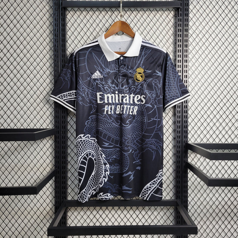 Camisa Real Madrid Black Edição Especial 23/24 - Versão Torcedor - Pk_imports_01 