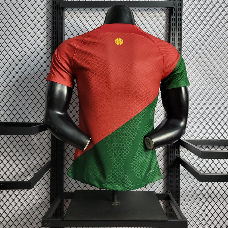 Camisa Portugal Titular 22/23 - Versão Jogador - Pk_imports_01 