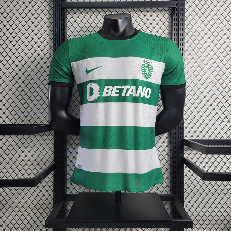 Camisa Sporting Home 23/24 - Nike Jogador Masculina - Pk_imports_01 