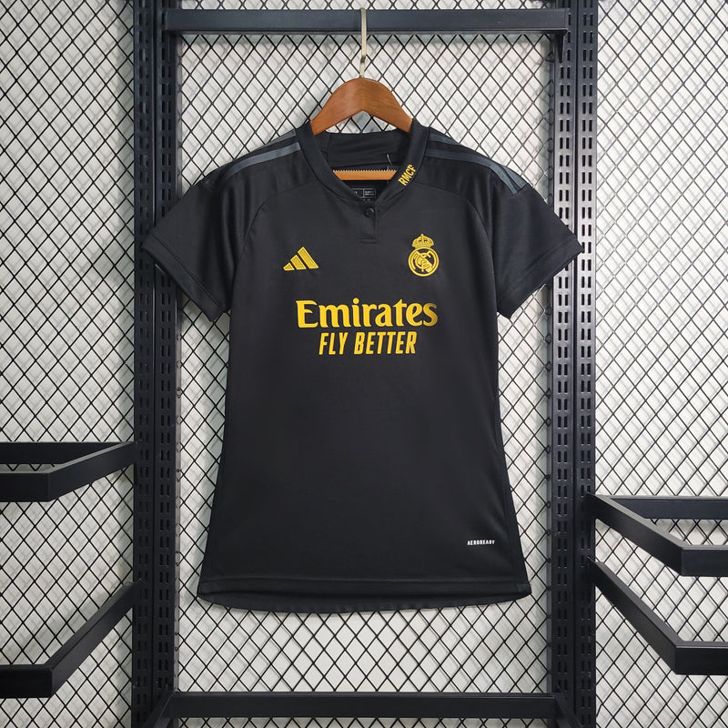 Camisa Real Madrid Away III 23/24 - Adidas Torcedor Feminina - Pk_imports_01 