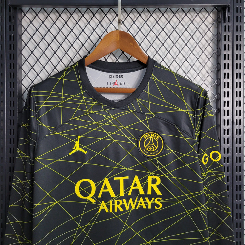 Camisa PSG 4 Manga comprida 23/24 - Versão Torcedor - Pk_imports_01 