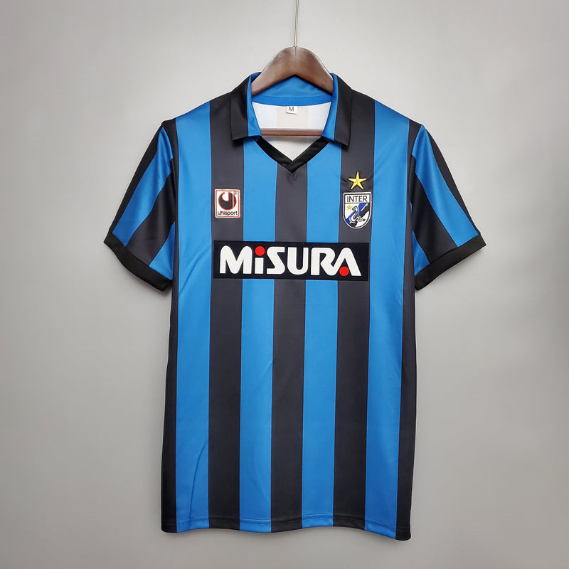 Camisa Inter de Milão Titular 88/90 - Versão Retro - Pk_imports_01 