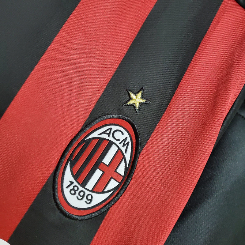 Camisa Milan Titular 09/10 - Versão Retro - Pk_imports_01 