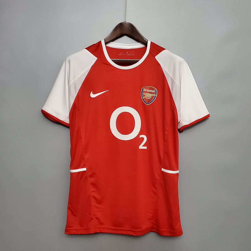 Camisa Arsenal Titular 02/04 - Versão Retro - Pk_imports_01 