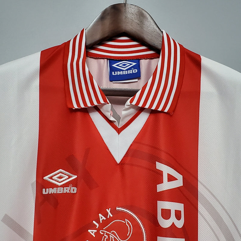 Camisa Ajax Titular 95/96 - Versão Retro - Pk_imports_01 