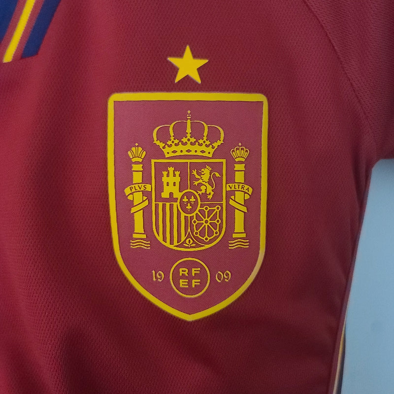 Camisa Espanha Titular 22/23 - Versão Feminina - Pk_imports_01 