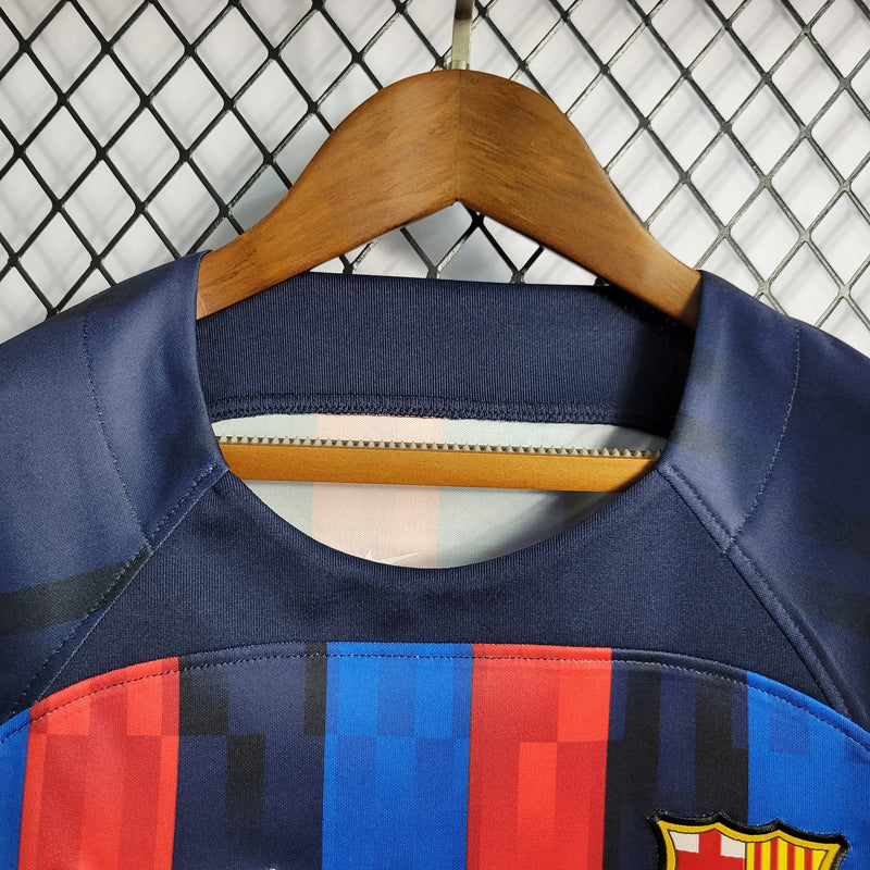 Camisa Barcelona Titular 22/23 - Versão Feminina - Pk_imports_01 