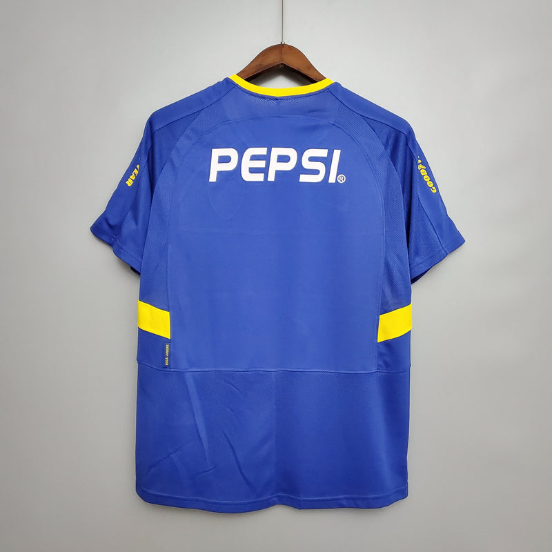 Camisa Boca Juniors Titular 03/04 - Versão Retro - Pk_imports_01 