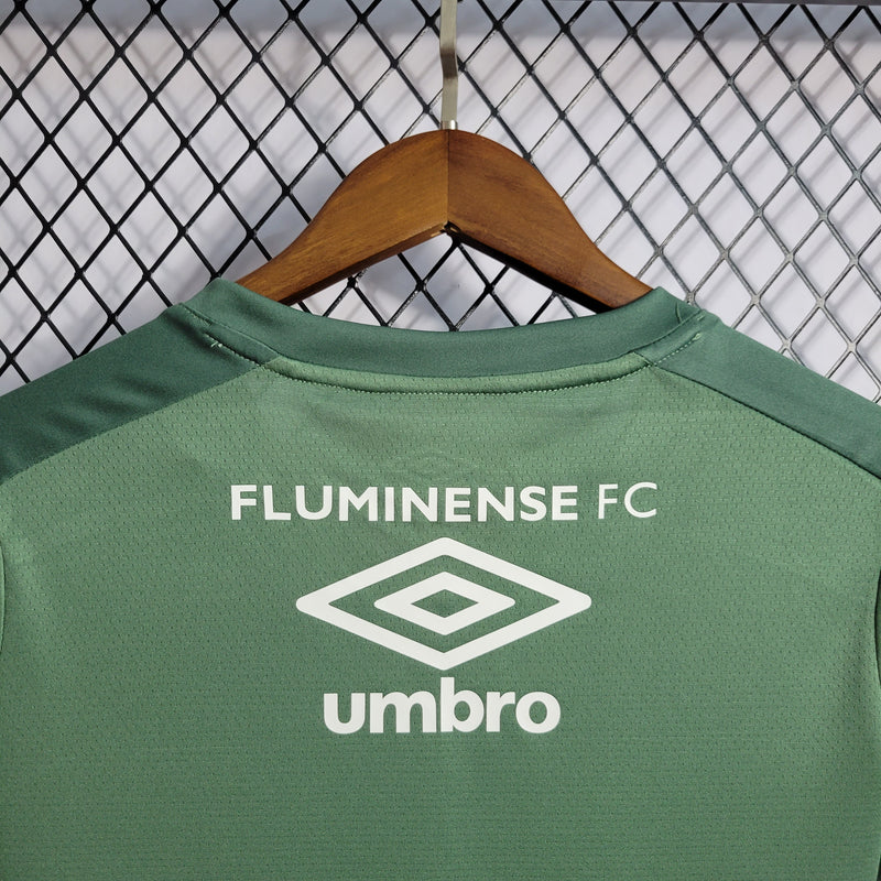 Camisa Fluminense Treino Verde 22/23 - Versão Feminina - Pk_imports_01 