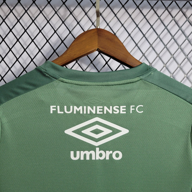 Camisa Fluminense Treino Verde 22/23 - Versão Feminina - Pk_imports_01 