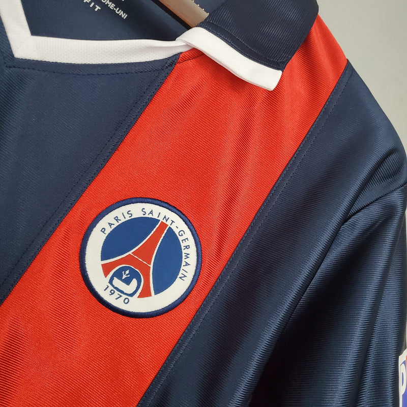 Camisa PSG Titular 01/02 - Versão Retro - Pk_imports_01 