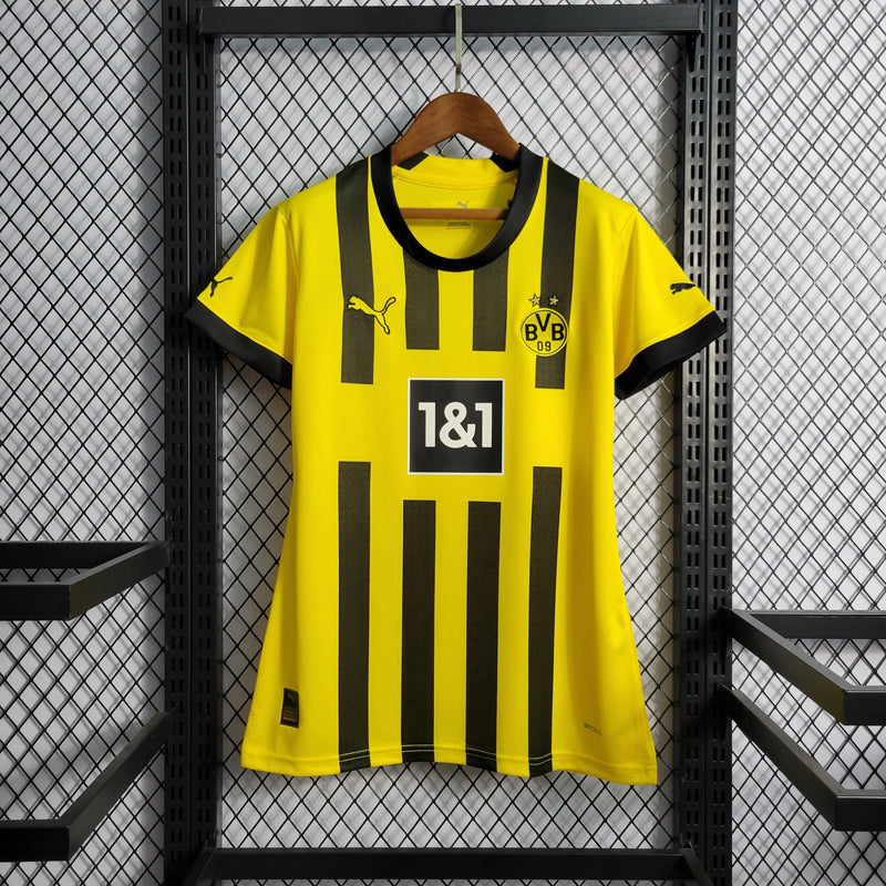 Camisa Borussia Dortmund Titular 22/23 - Versão Feminina - Pk_imports_01 