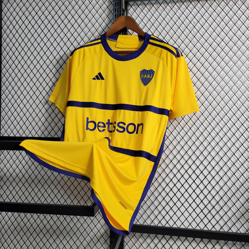 Camisa Boca Juniors Away 23/24 - Adidas Torcedor Masculina - Pk_imports_01 