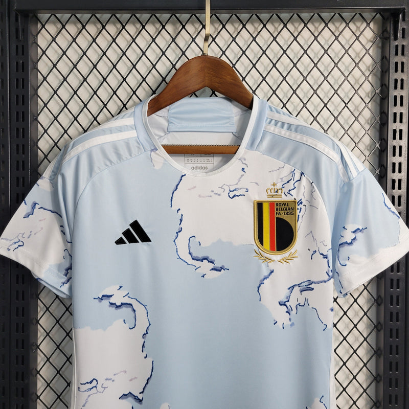 Camisa Bélgica Home 23/24 - Adidas Feminina - Pk_imports_01 