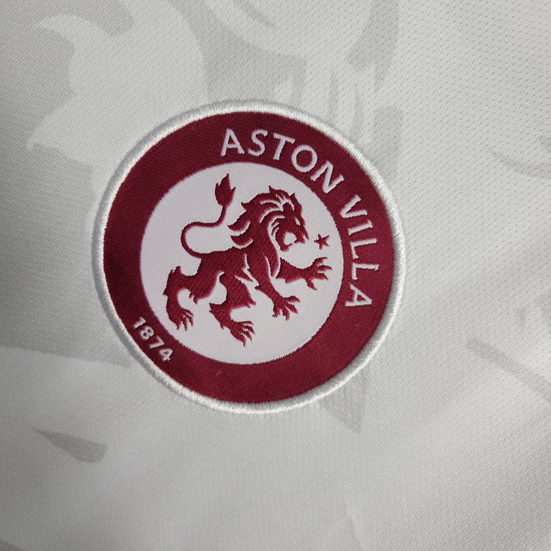 Camisa Aston Villa Away 23/24 Castore Torcedor Masculina - Lançamento - Pk_imports_01 