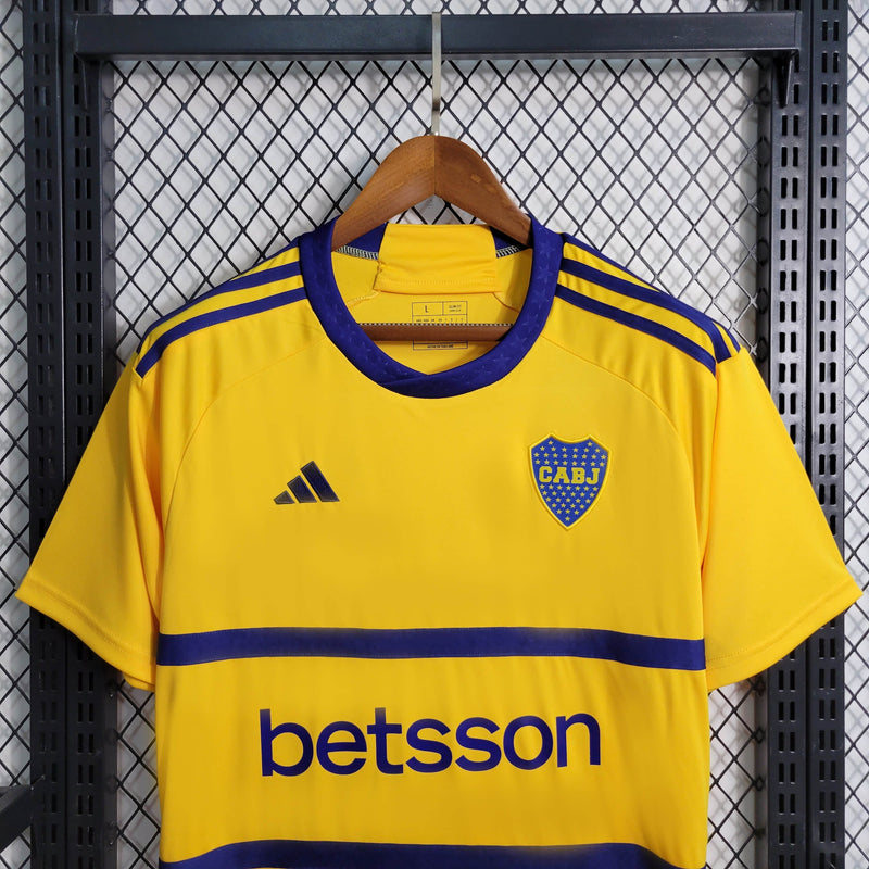 Camisa Boca Juniors Away 23/24 - Adidas Torcedor Masculina - Pk_imports_01 