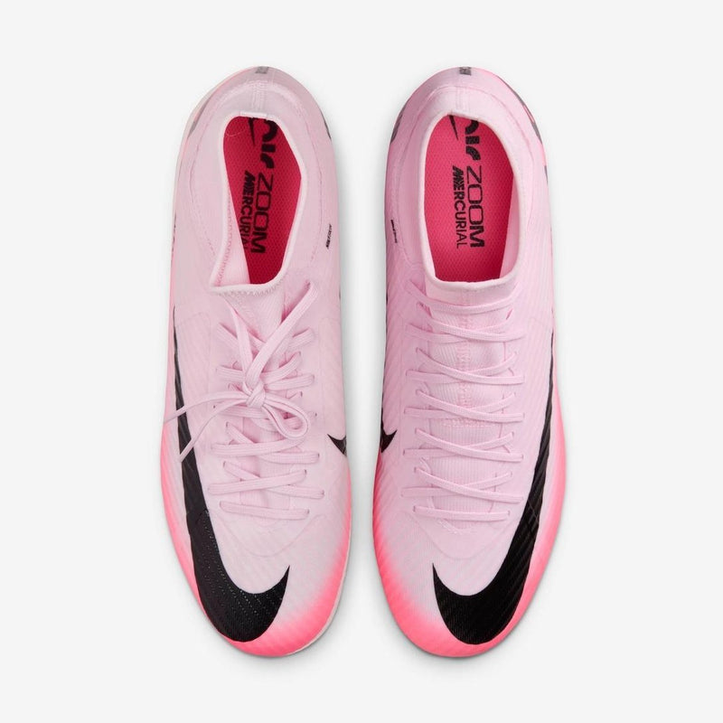 Chuteira Nike zoom mercúrial Superfly 9 academy - Campo Rosa