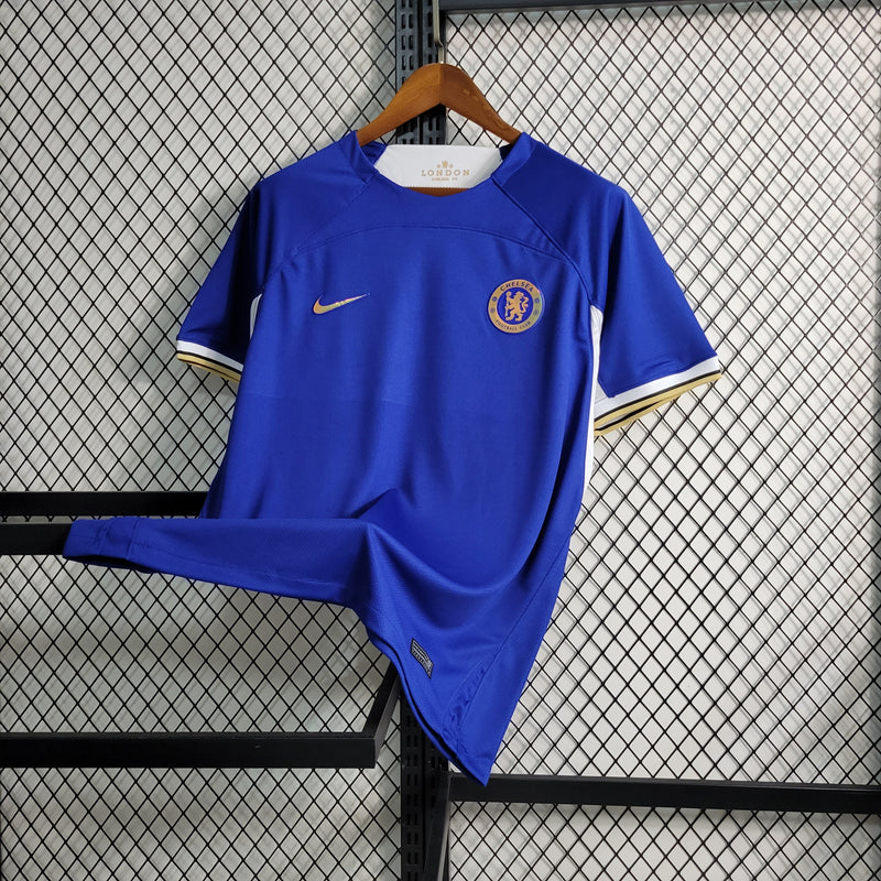 Camisa Chelsea Home 23/24 - Nike Torcedor Masculina - Lançamento - Pk_imports_01 