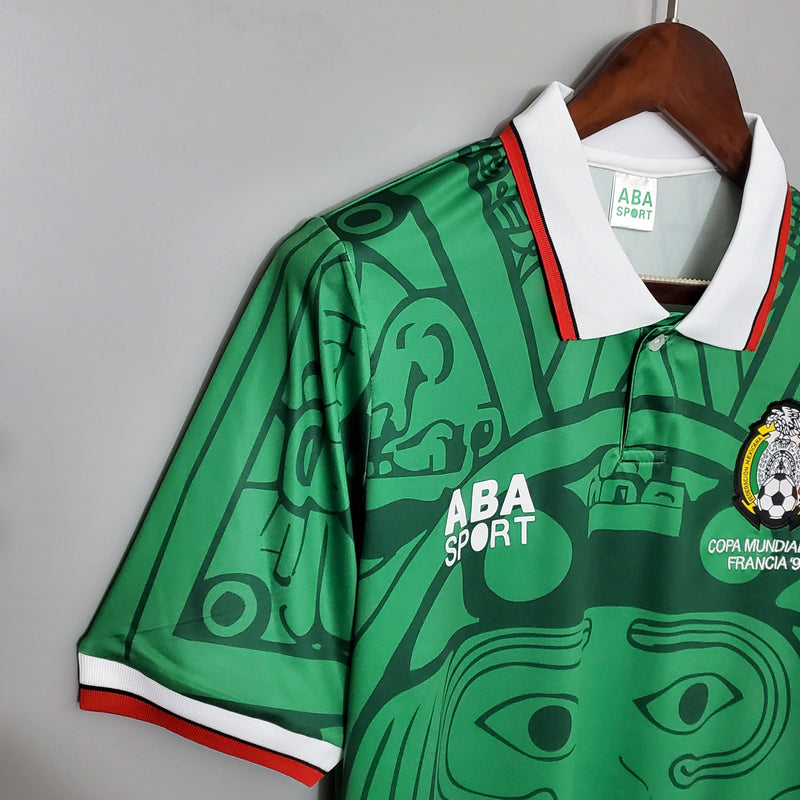 Camisa México Titular 1998 - Versão Retro - Pk_imports_01 