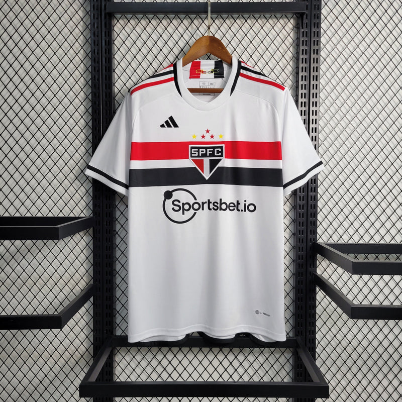 Camisa São Paulo Home 23/24 - Adidas Torcedor Masculina - Lançamento - Pk_imports_01 